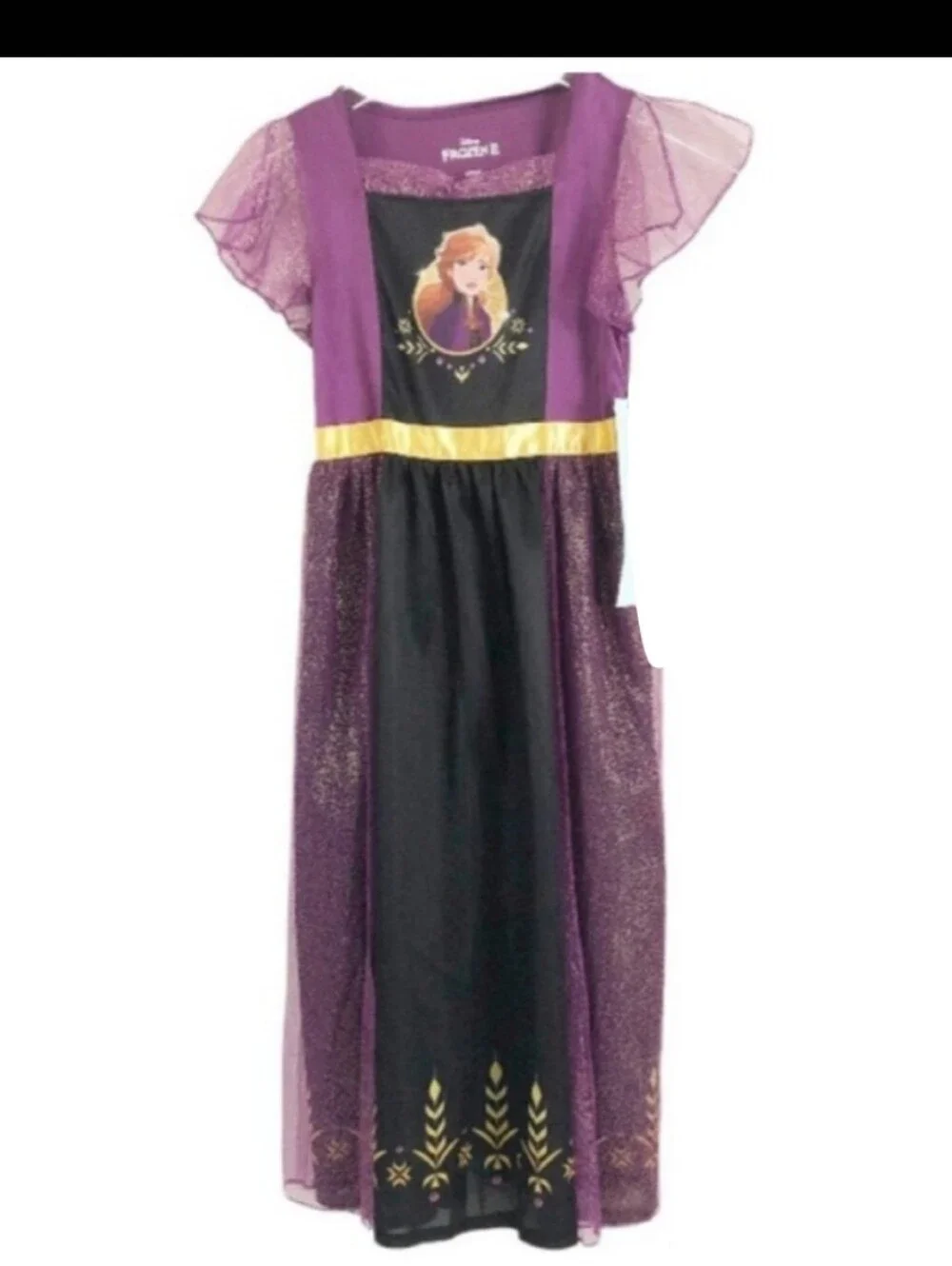 DISNEY FROZEN Princess Anna Dress Gown Costume Halloween